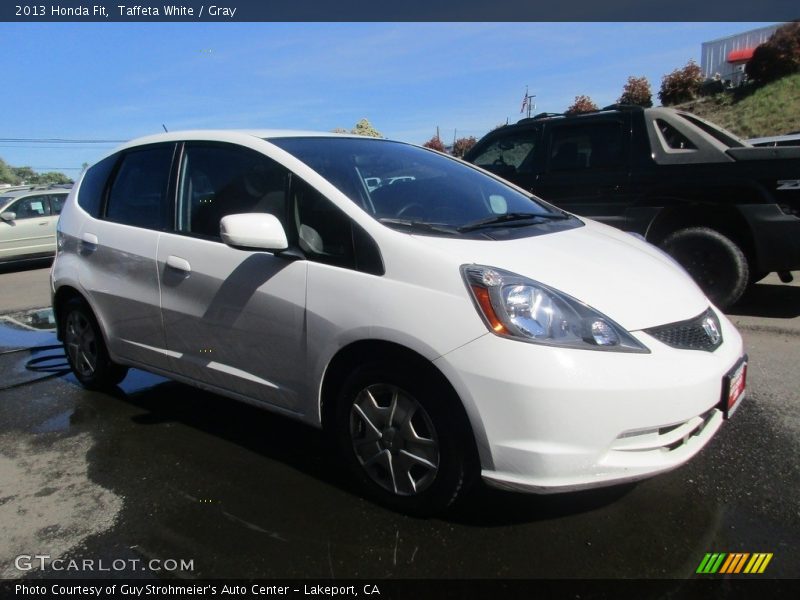 Taffeta White / Gray 2013 Honda Fit