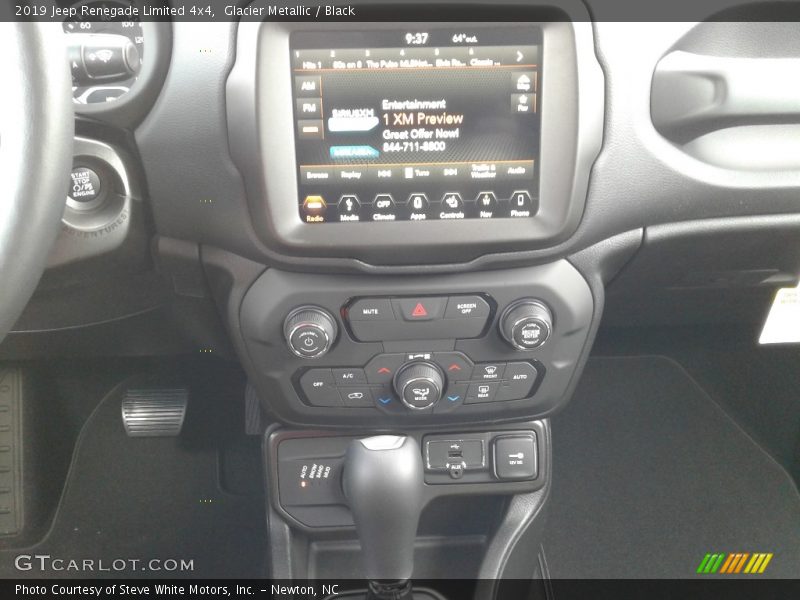 Glacier Metallic / Black 2019 Jeep Renegade Limited 4x4