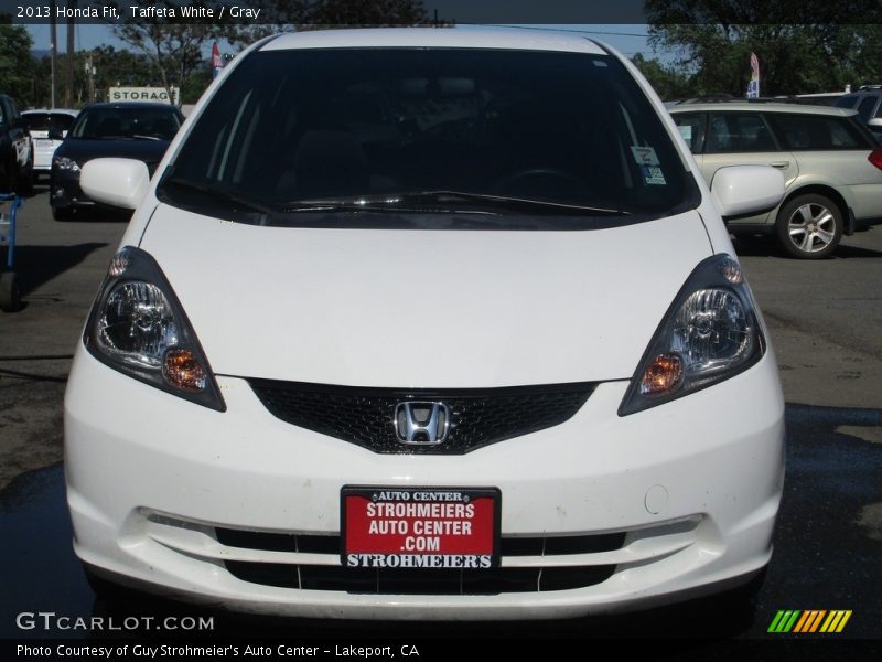 Taffeta White / Gray 2013 Honda Fit
