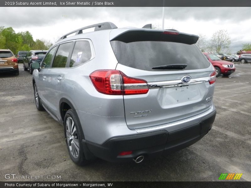 Ice Silver Metallic / Slate Black 2019 Subaru Ascent Limited