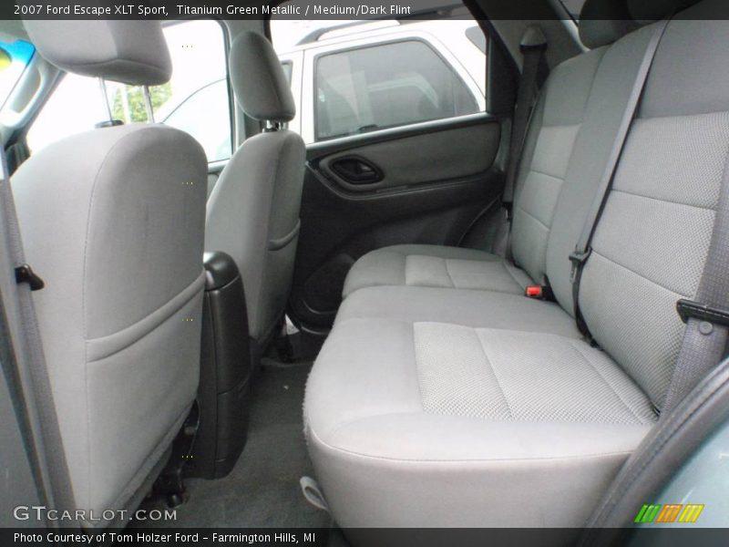 Titanium Green Metallic / Medium/Dark Flint 2007 Ford Escape XLT Sport