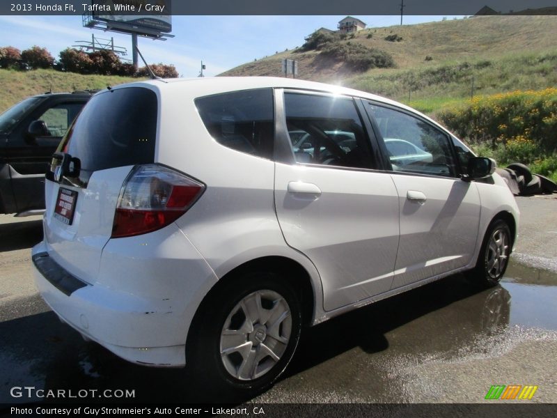 Taffeta White / Gray 2013 Honda Fit