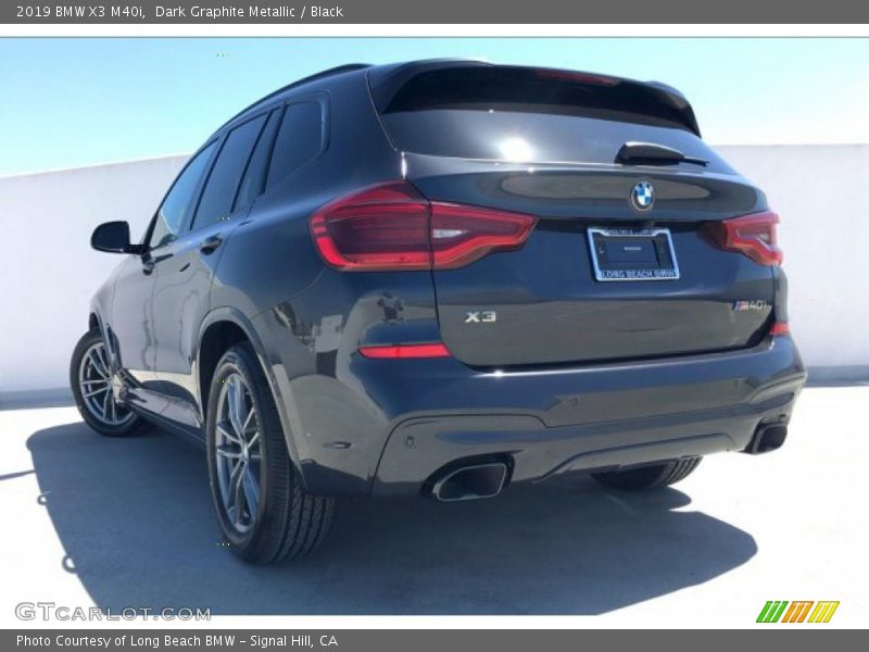Dark Graphite Metallic / Black 2019 BMW X3 M40i
