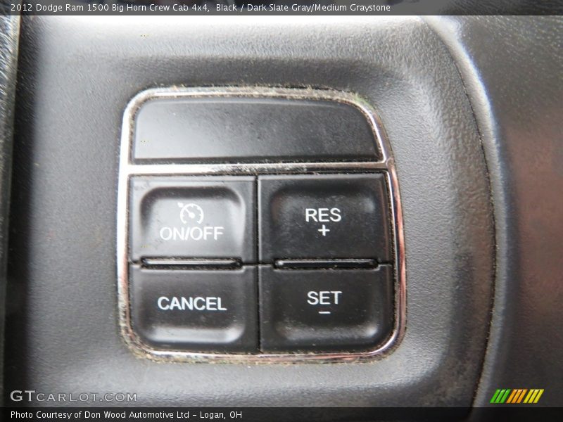 Black / Dark Slate Gray/Medium Graystone 2012 Dodge Ram 1500 Big Horn Crew Cab 4x4