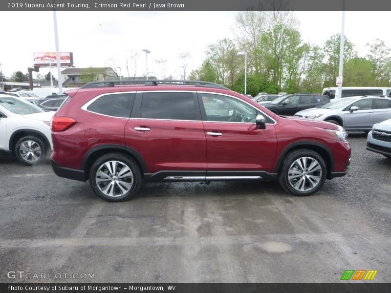Crimson Red Pearl / Java Brown 2019 Subaru Ascent Touring