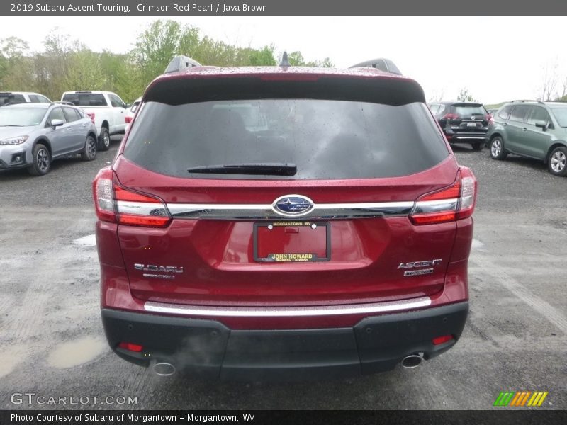 Crimson Red Pearl / Java Brown 2019 Subaru Ascent Touring