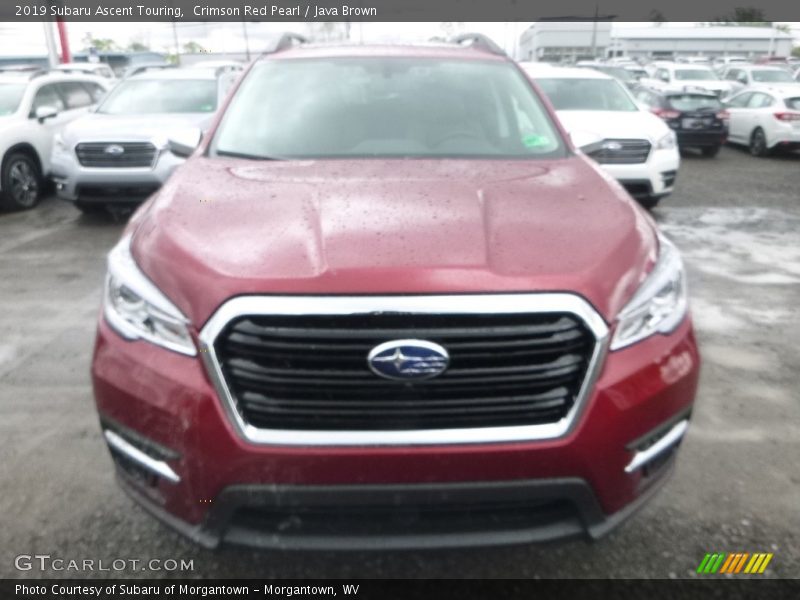 Crimson Red Pearl / Java Brown 2019 Subaru Ascent Touring