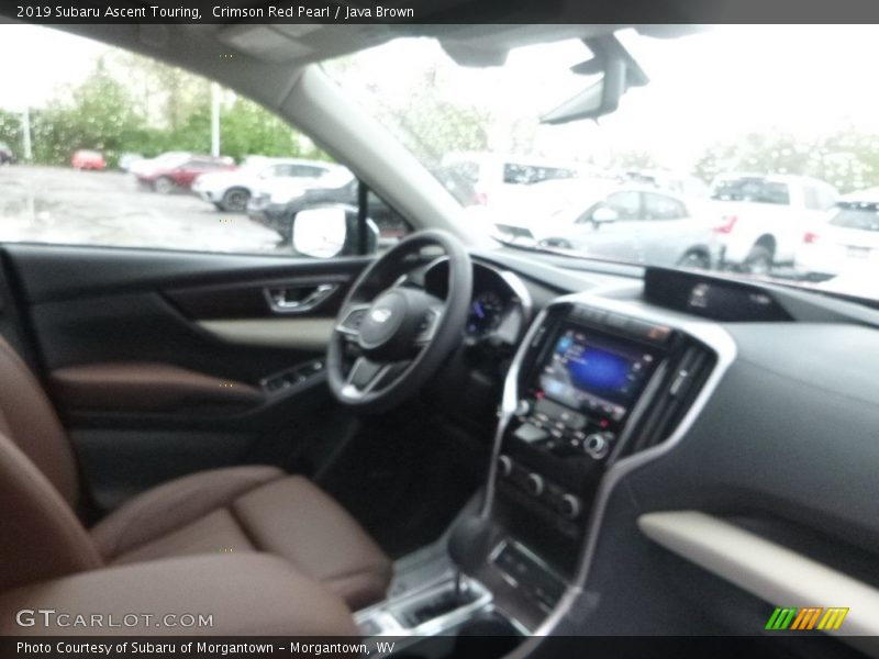 Crimson Red Pearl / Java Brown 2019 Subaru Ascent Touring