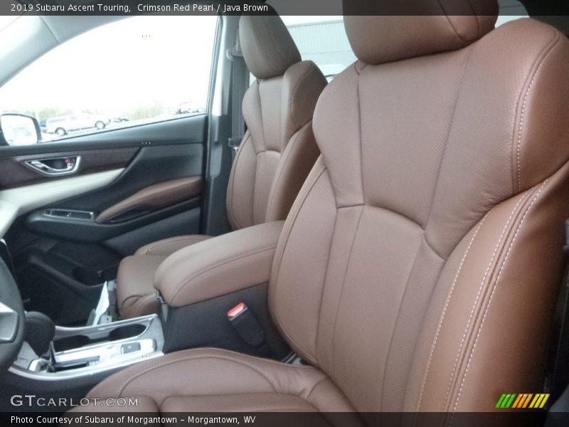 Crimson Red Pearl / Java Brown 2019 Subaru Ascent Touring
