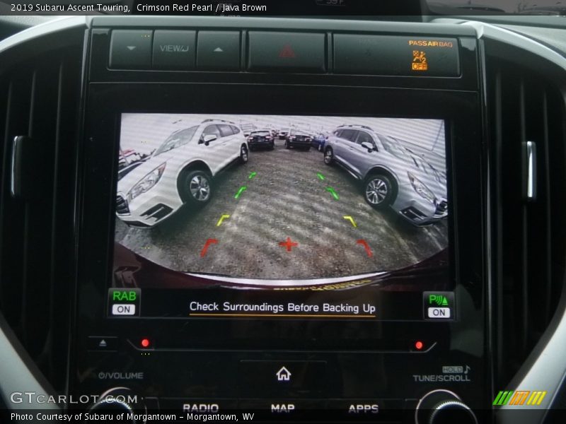 Crimson Red Pearl / Java Brown 2019 Subaru Ascent Touring