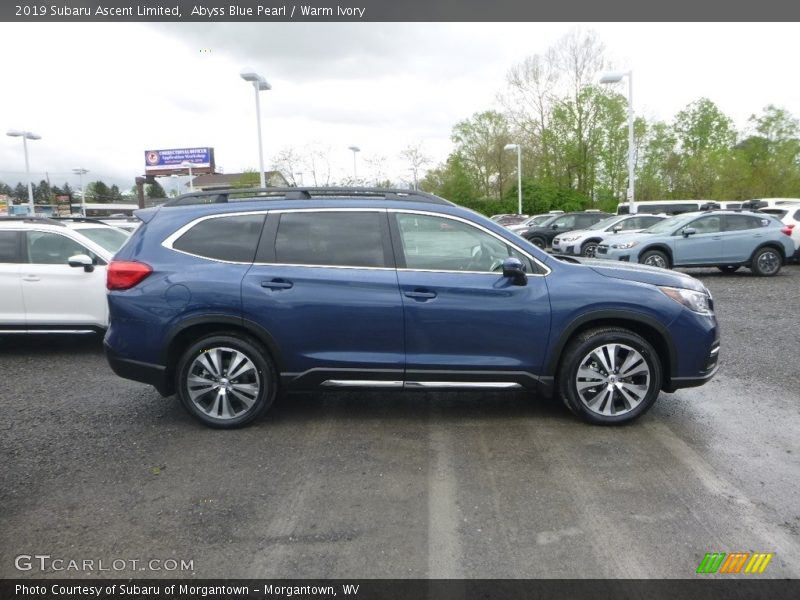 Abyss Blue Pearl / Warm Ivory 2019 Subaru Ascent Limited