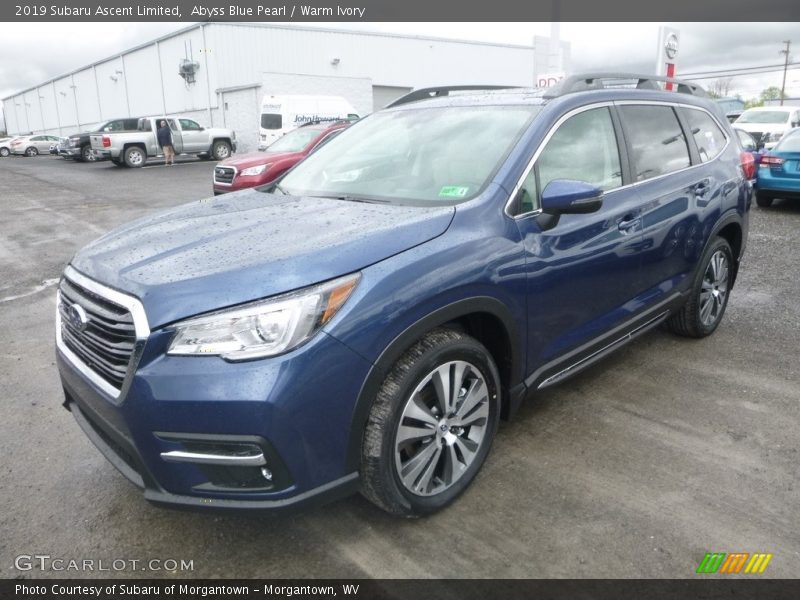 Abyss Blue Pearl / Warm Ivory 2019 Subaru Ascent Limited