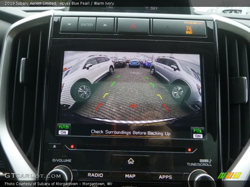 Abyss Blue Pearl / Warm Ivory 2019 Subaru Ascent Limited