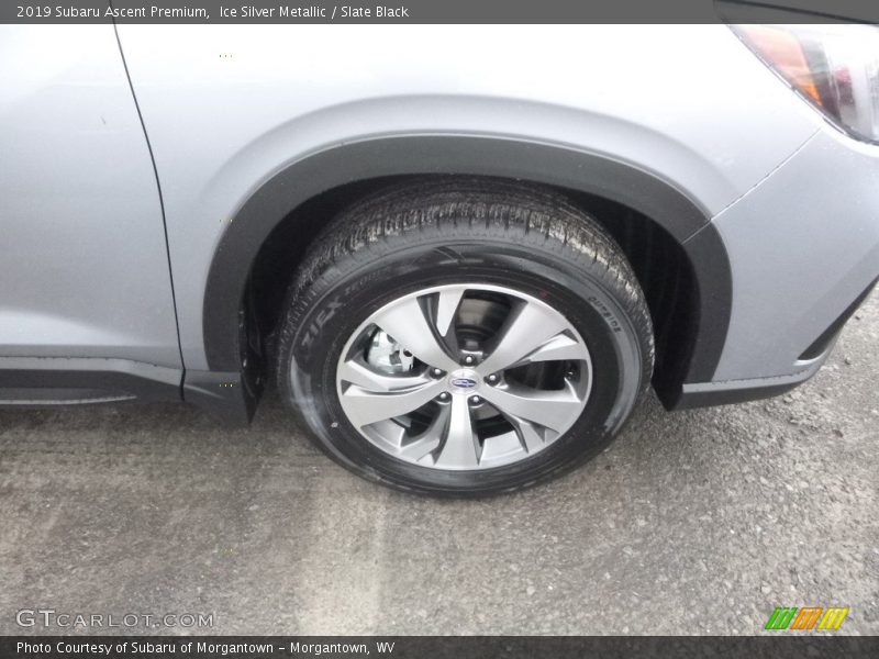 Ice Silver Metallic / Slate Black 2019 Subaru Ascent Premium