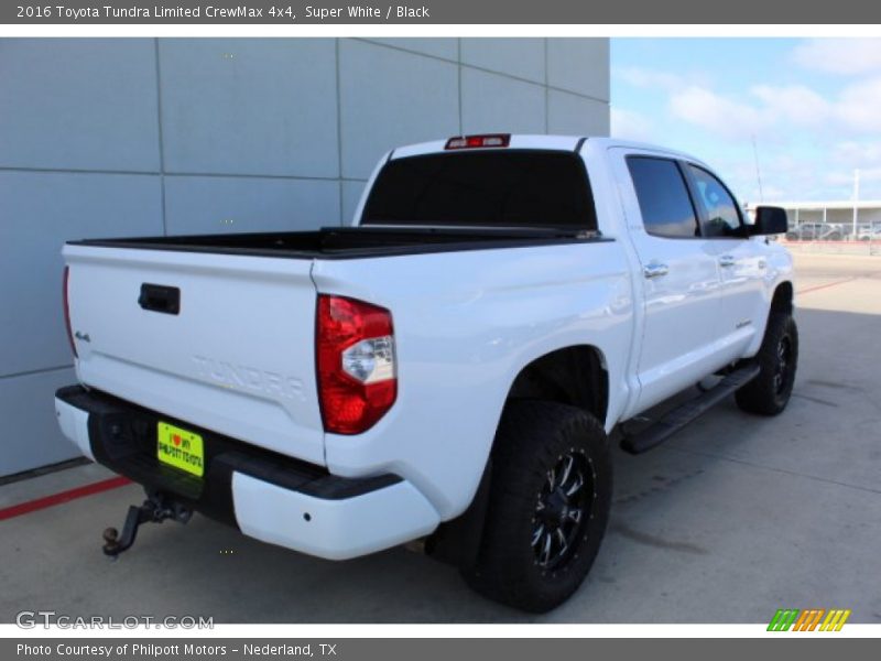 Super White / Black 2016 Toyota Tundra Limited CrewMax 4x4
