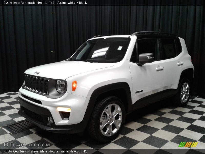 Alpine White / Black 2019 Jeep Renegade Limited 4x4