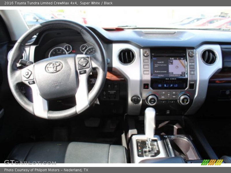 Super White / Black 2016 Toyota Tundra Limited CrewMax 4x4