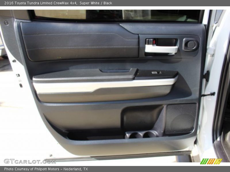 Super White / Black 2016 Toyota Tundra Limited CrewMax 4x4