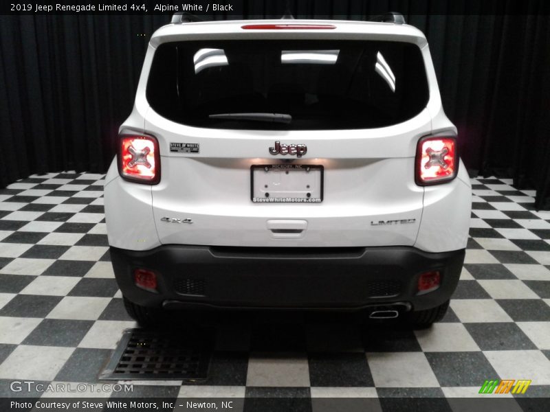 Alpine White / Black 2019 Jeep Renegade Limited 4x4