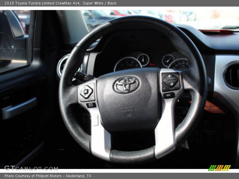 Super White / Black 2016 Toyota Tundra Limited CrewMax 4x4