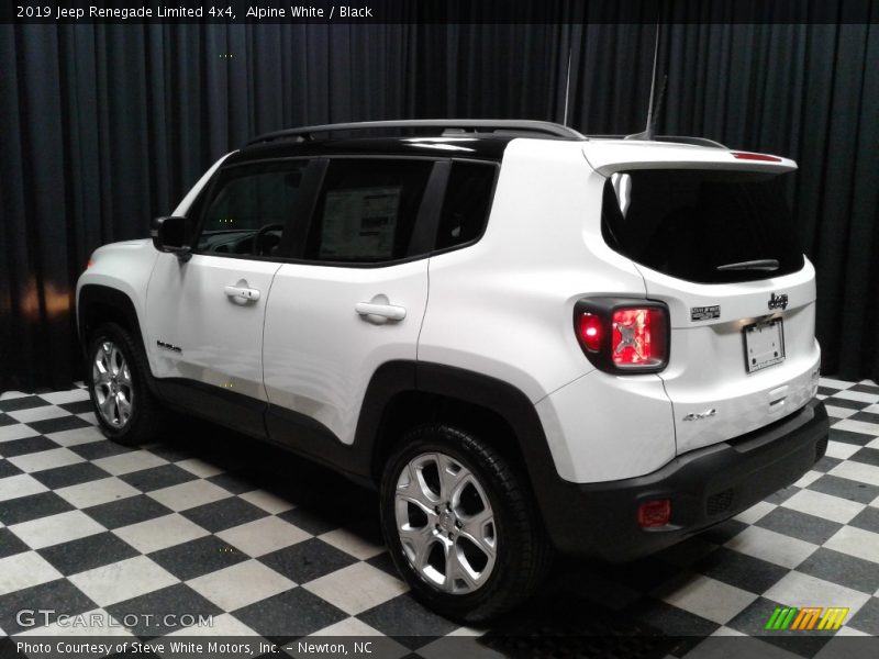 Alpine White / Black 2019 Jeep Renegade Limited 4x4