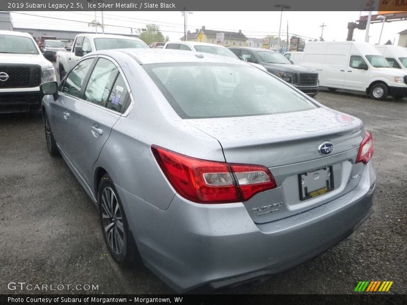 Ice Silver Metallic / Slate Black 2019 Subaru Legacy 2.5i