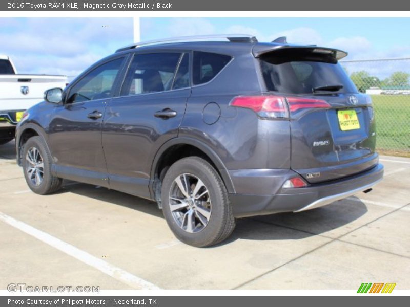 Magnetic Gray Metallic / Black 2016 Toyota RAV4 XLE