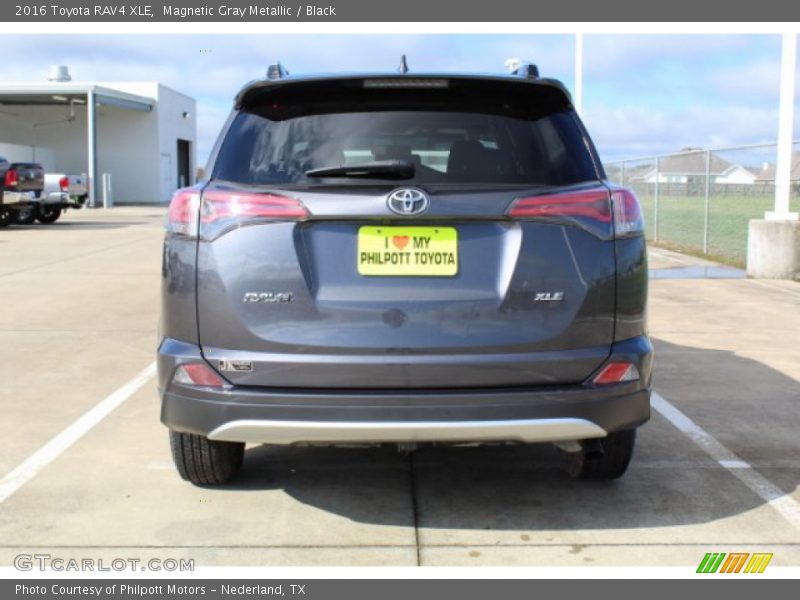 Magnetic Gray Metallic / Black 2016 Toyota RAV4 XLE