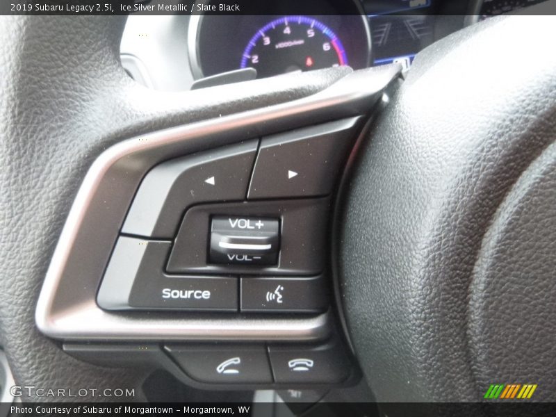 Ice Silver Metallic / Slate Black 2019 Subaru Legacy 2.5i
