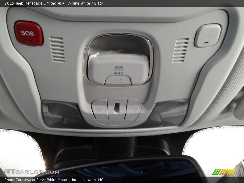 Alpine White / Black 2019 Jeep Renegade Limited 4x4