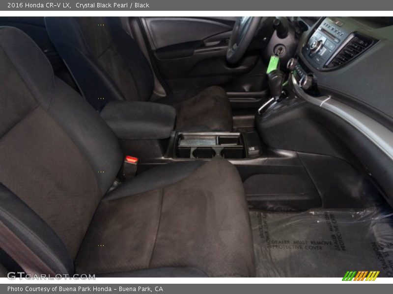 Crystal Black Pearl / Black 2016 Honda CR-V LX