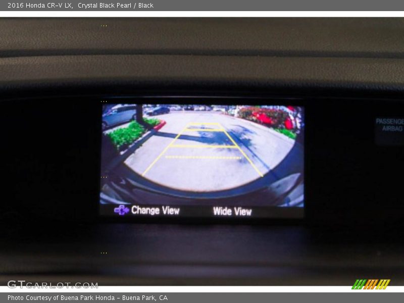 Crystal Black Pearl / Black 2016 Honda CR-V LX