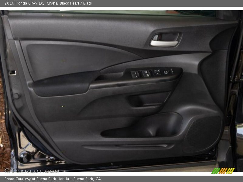 Crystal Black Pearl / Black 2016 Honda CR-V LX