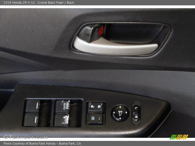 Crystal Black Pearl / Black 2016 Honda CR-V LX