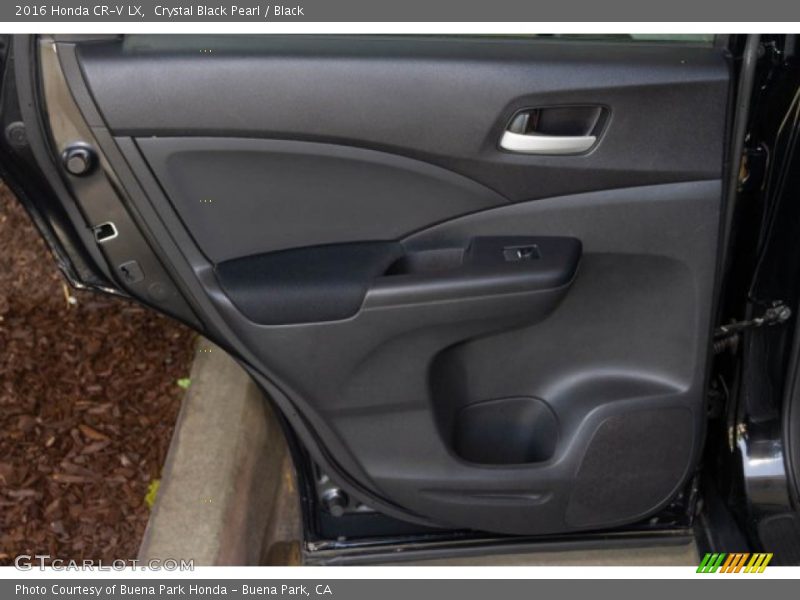 Crystal Black Pearl / Black 2016 Honda CR-V LX