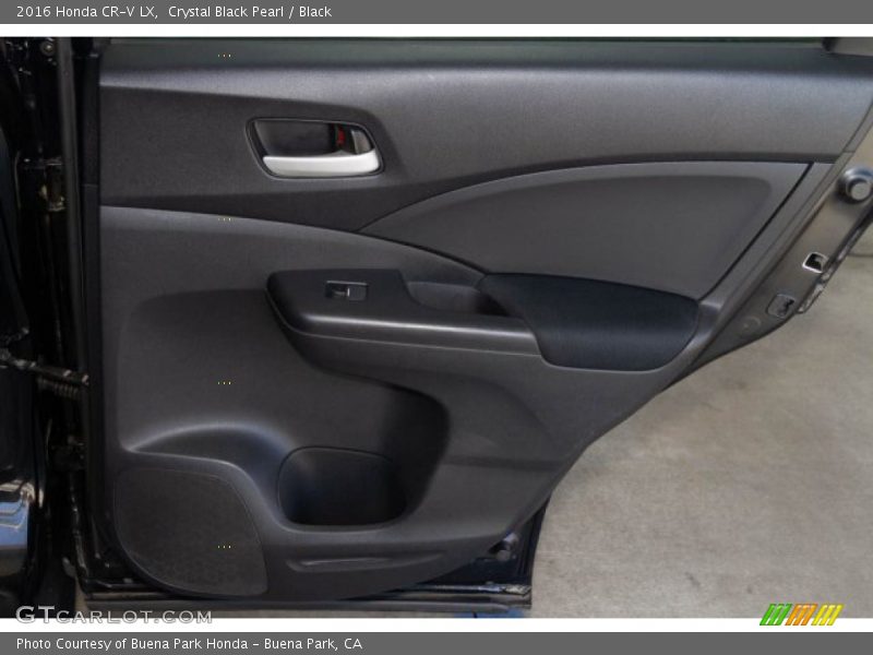 Crystal Black Pearl / Black 2016 Honda CR-V LX