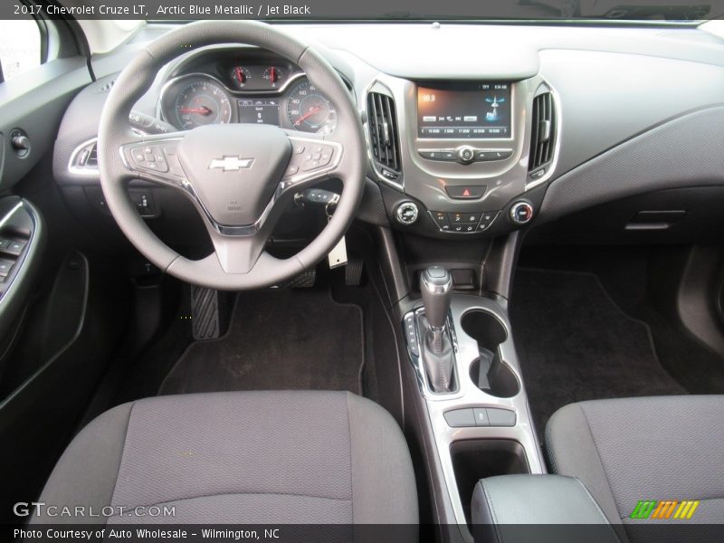 Arctic Blue Metallic / Jet Black 2017 Chevrolet Cruze LT