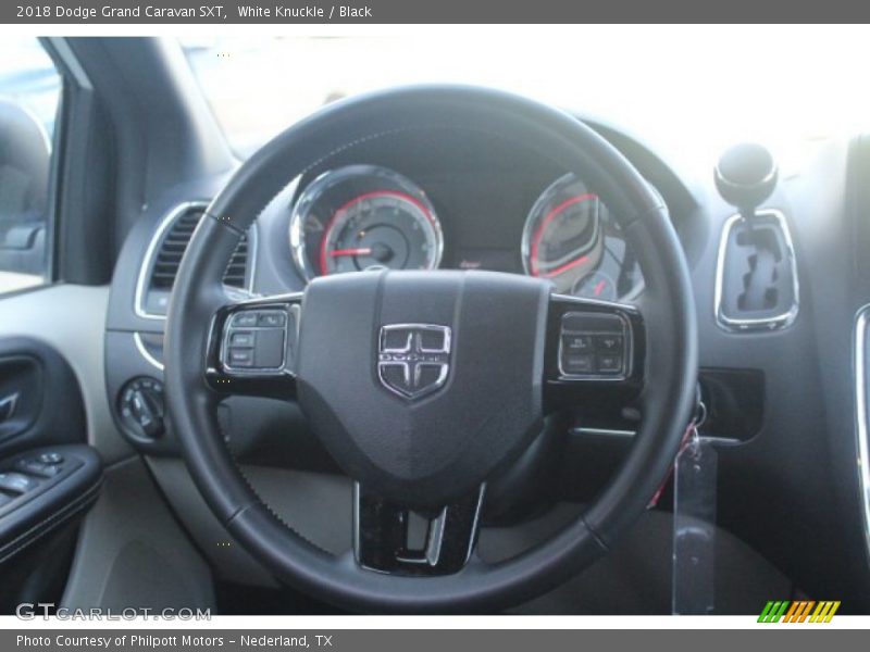 White Knuckle / Black 2018 Dodge Grand Caravan SXT