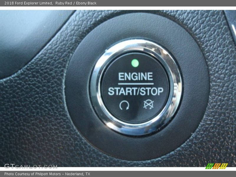 Ruby Red / Ebony Black 2018 Ford Explorer Limited