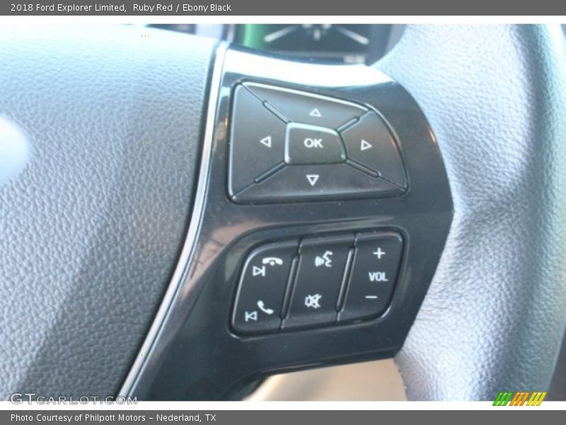 Ruby Red / Ebony Black 2018 Ford Explorer Limited