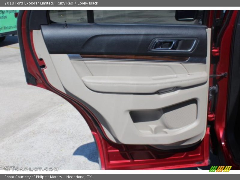 Ruby Red / Ebony Black 2018 Ford Explorer Limited