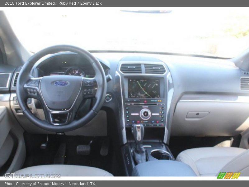 Ruby Red / Ebony Black 2018 Ford Explorer Limited