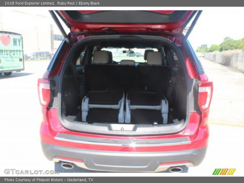 Ruby Red / Ebony Black 2018 Ford Explorer Limited
