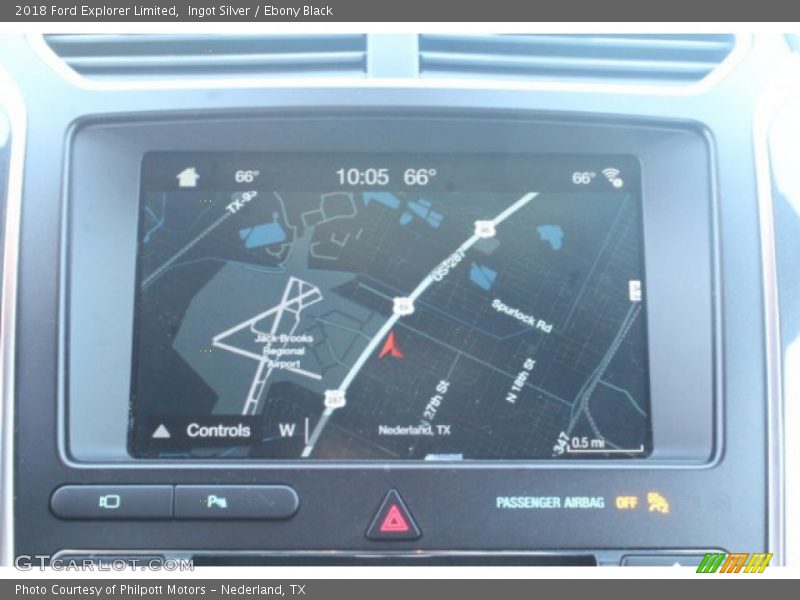 Ingot Silver / Ebony Black 2018 Ford Explorer Limited