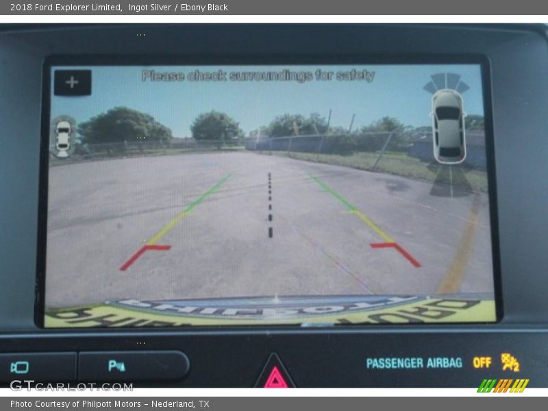 Ingot Silver / Ebony Black 2018 Ford Explorer Limited