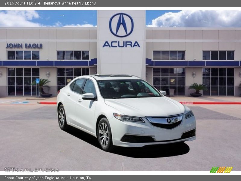 Bellanova White Pearl / Ebony 2016 Acura TLX 2.4