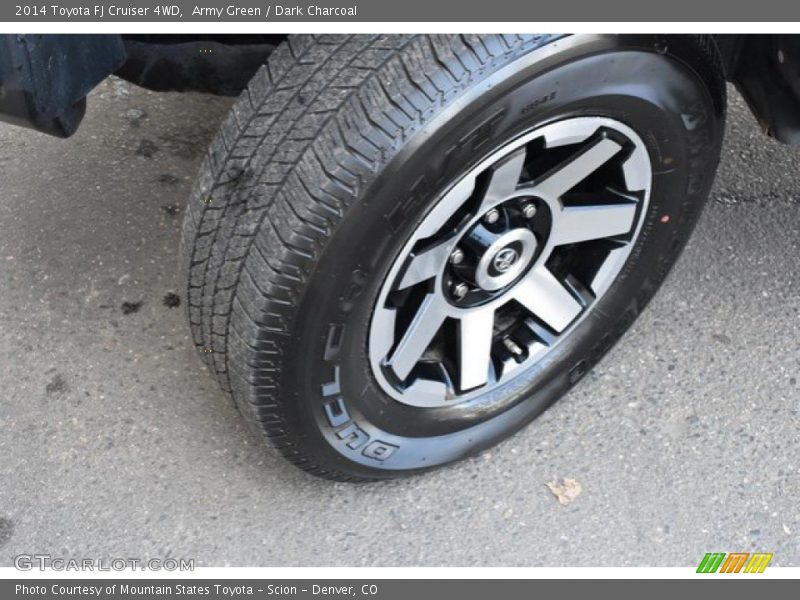 Army Green / Dark Charcoal 2014 Toyota FJ Cruiser 4WD