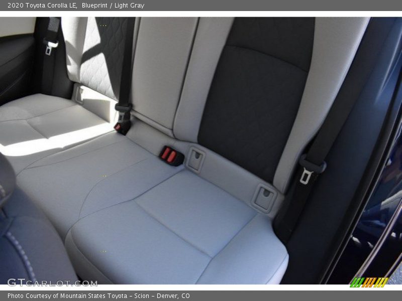 Blueprint / Light Gray 2020 Toyota Corolla LE