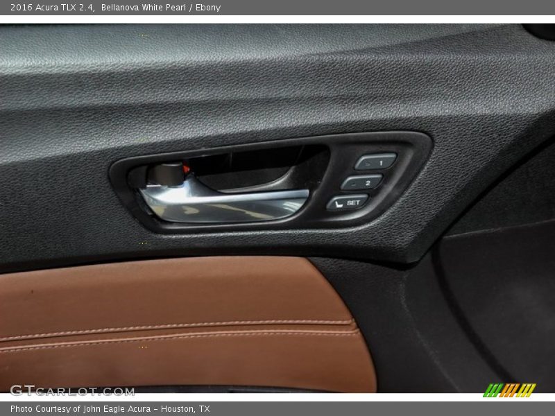 Bellanova White Pearl / Ebony 2016 Acura TLX 2.4