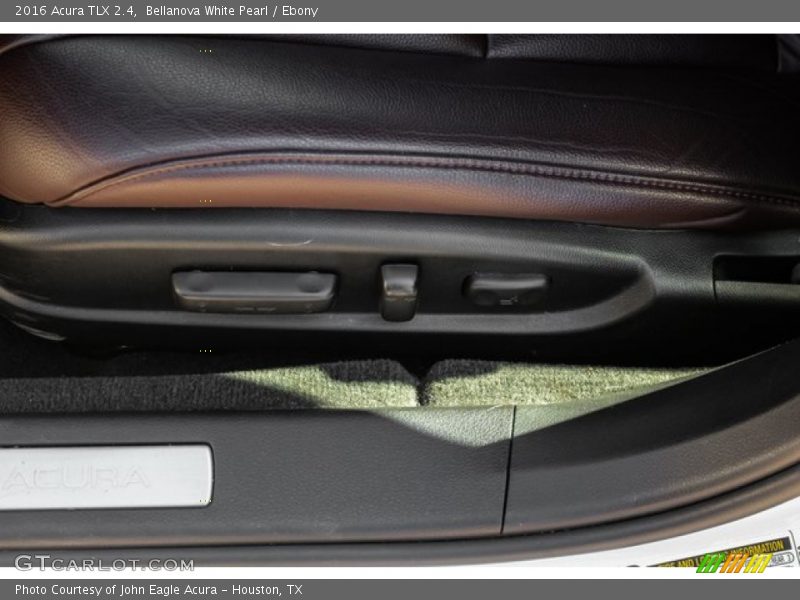 Bellanova White Pearl / Ebony 2016 Acura TLX 2.4